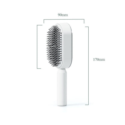 Self-Cleaning Hair Brush For Women & Men, 3D Air Cushion Massage Brush™