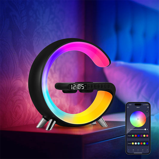 Multifunctional G-shaped LED Bluetooth Mobile Phone Charging Speaker Music Light™