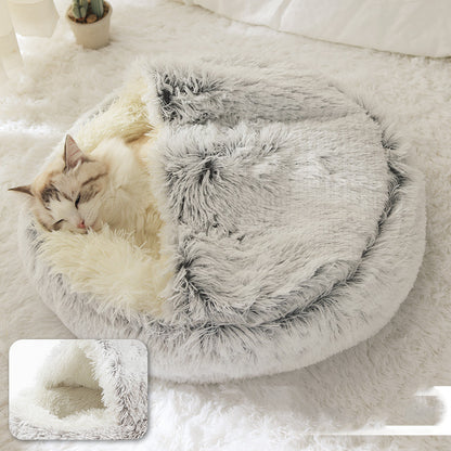 2 In 1 Dog And Cat Bed Pet Winter Bed™