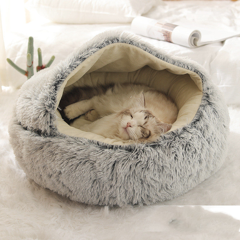 2 In 1 Dog And Cat Bed Pet Winter Bed™