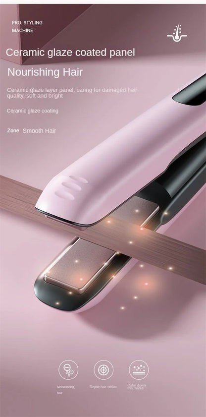 Wireless Hair Straightener Flat Iron Mini 2 IN 1™