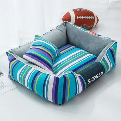 Cat/ Dog Space Stripe Waterpfoof Bed House™