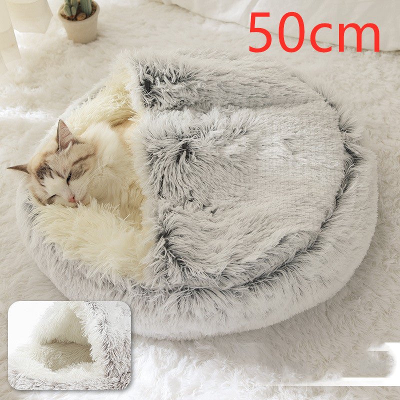 2 In 1 Dog And Cat Bed Pet Winter Bed™