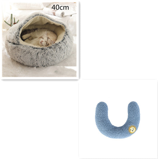 2 In 1 Dog And Cat Bed Pet Winter Bed™