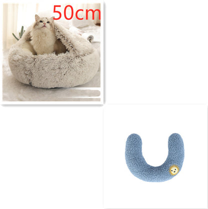 2 In 1 Dog And Cat Bed Pet Winter Bed™