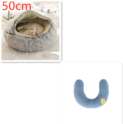 2 In 1 Dog And Cat Bed Pet Winter Bed™