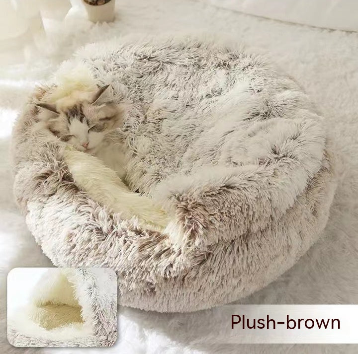 2 In 1 Dog And Cat Bed Pet Winter Bed™